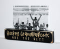 Hockey Grandparents Photo Display: Frame