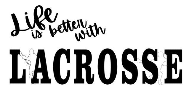 Lacrosse Greeting Card: Lacrosse Player, Coach, Team Mom Thank You