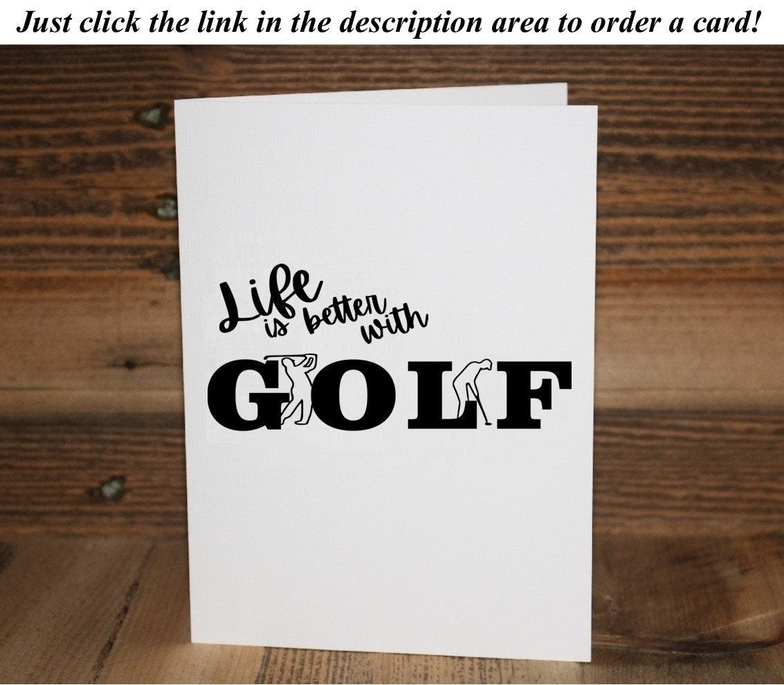 Golf Ornament: Man Cave Decor, Golf Lover Christmas Gift
