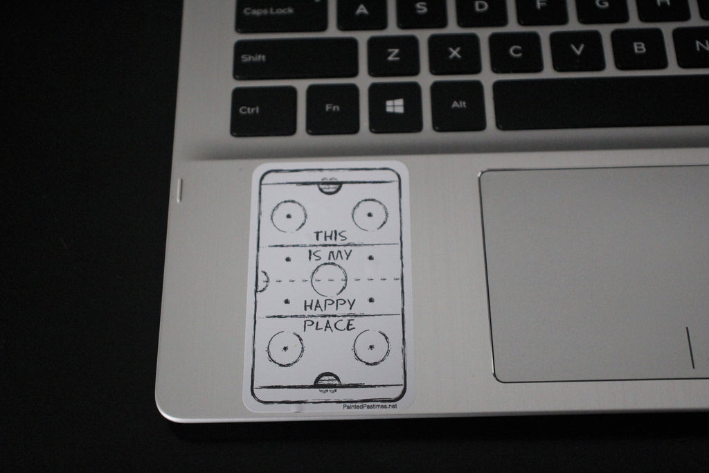 Hockey Girl Decal: Laptop, Cell Phone, and More