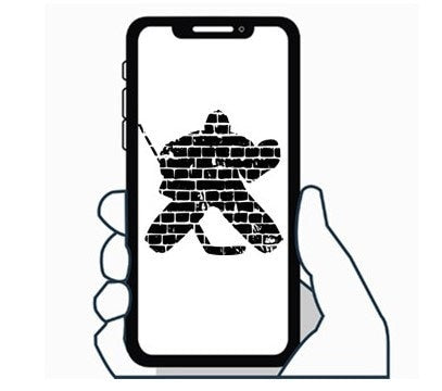 Hockey Goalie Decal: Matte Vinyl Sticker for Laptop, Cell Phone