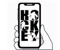 Hockey Goalie Decal: Matte Vinyl Sticker for Laptop, Tablet, Cell Phone