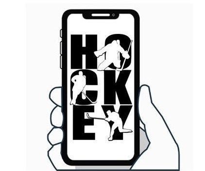 Hockey Goalie Decal: Matte Vinyl Sticker for Laptop, Tablet, Cell Phone