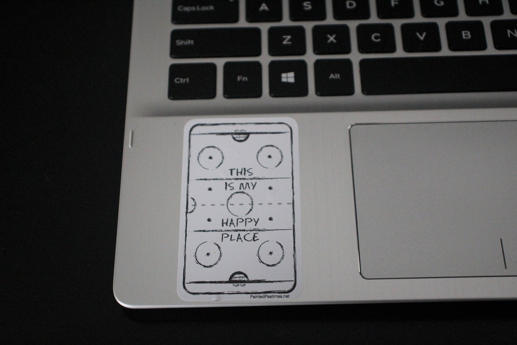 Hockey Phone Decal: Hockey Player, Goalie, or Rink Sticker