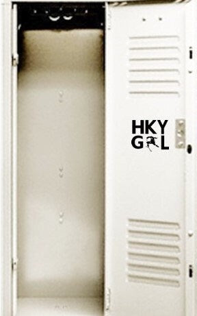 Hockey Girl Decal: Laptop, Cell Phone, and More