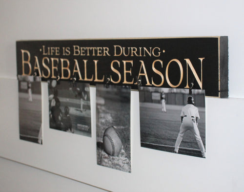 Baseball Wood Sign: Mancave Decor, Coach, Player, Team Gift