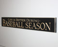 Baseball Photo Display: Man Cave Decor, Baseball Player or Coach Gift
