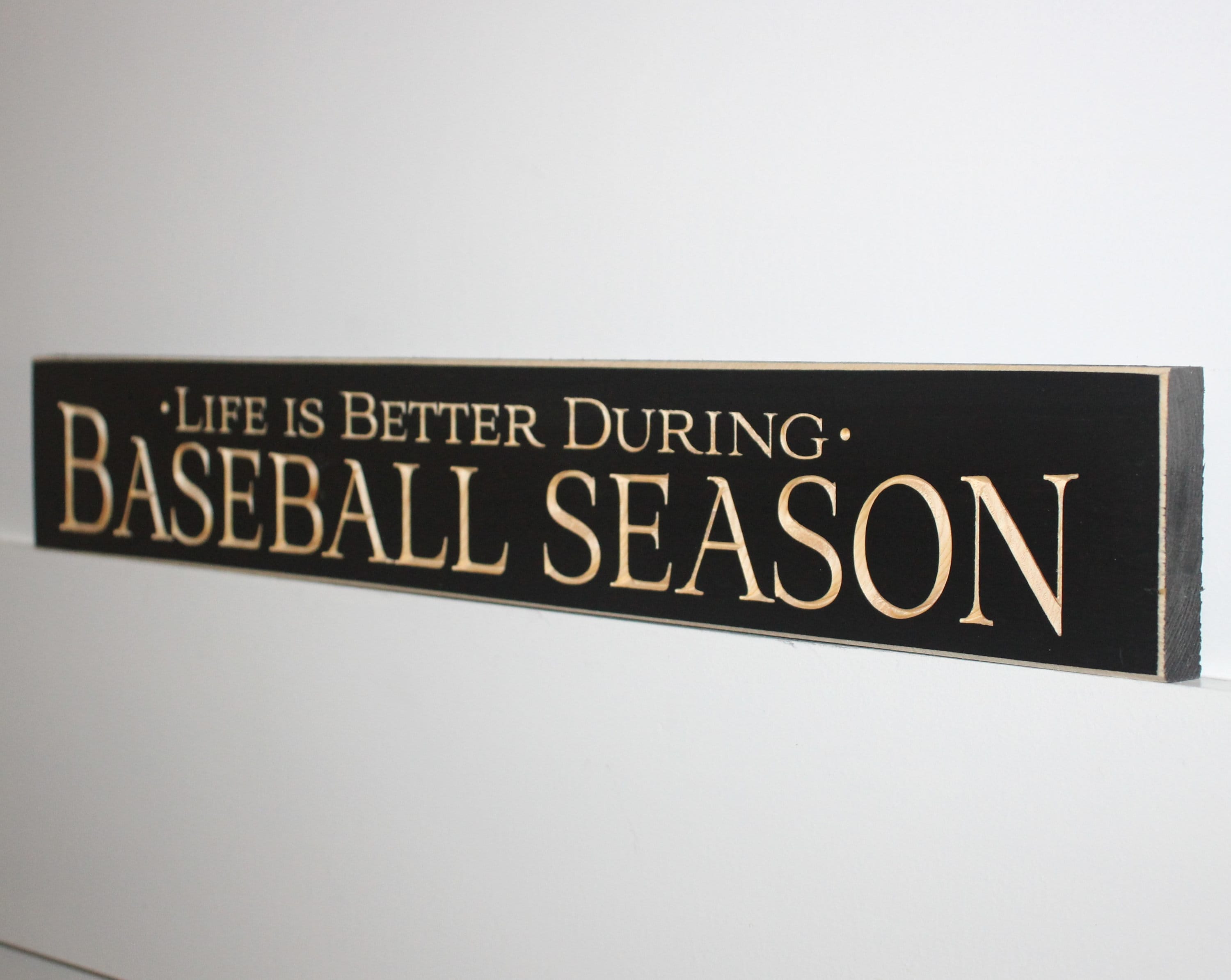 Baseball Photo Display: Man Cave Decor, Baseball Player or Coach Gift