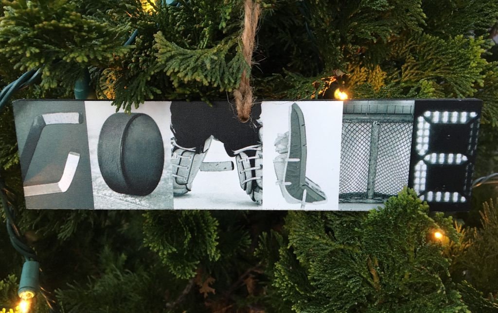 Hockey Coach Gift: Photo Display Sign, Frame