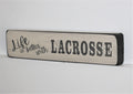 Lacrosse Ornament, Wood Sign, Lacrosse Team Gift