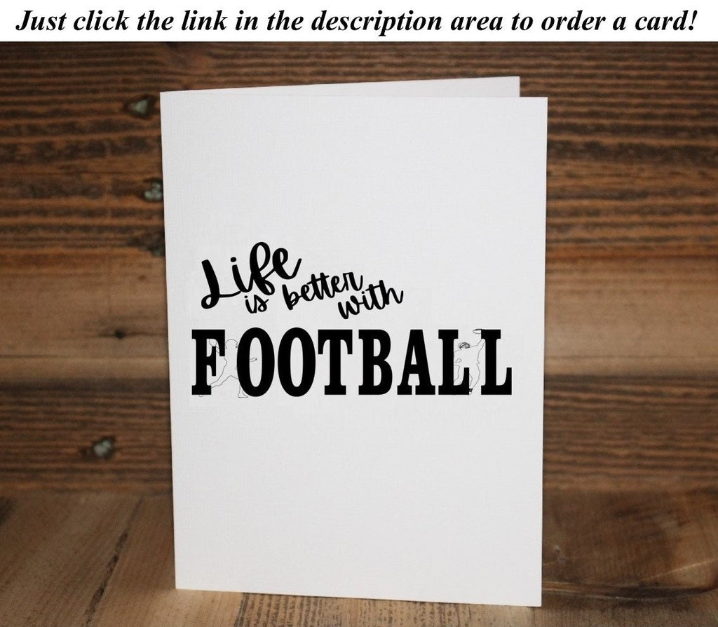 Football Wood Sign: Coach Gift, Player Gift, Team Decor