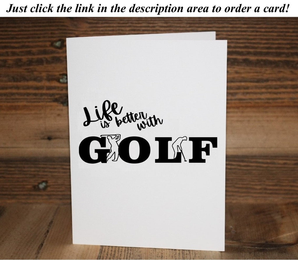 Golf Ornament: Christmas Gift for Golfers