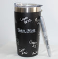 Personalized Team Manager Tumbler: Team Signing Gift, Stainless Steel Travel Mug
