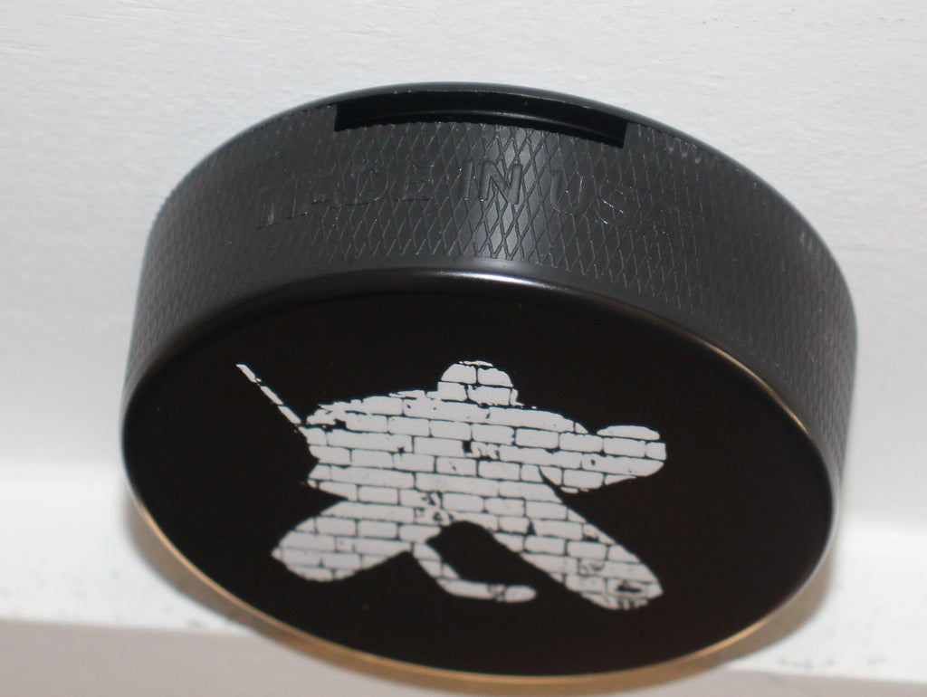 Hockey Goalie Puck Bank: Personalized Hockey Gift