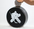 Hockey Goalie Puck Bank: Personalized Hockey Gift