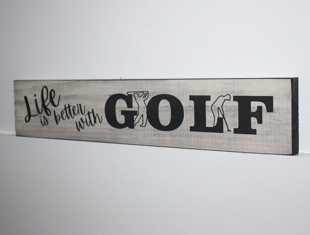 Golf Photo Display: Golfer Gift, Man Cave Decor