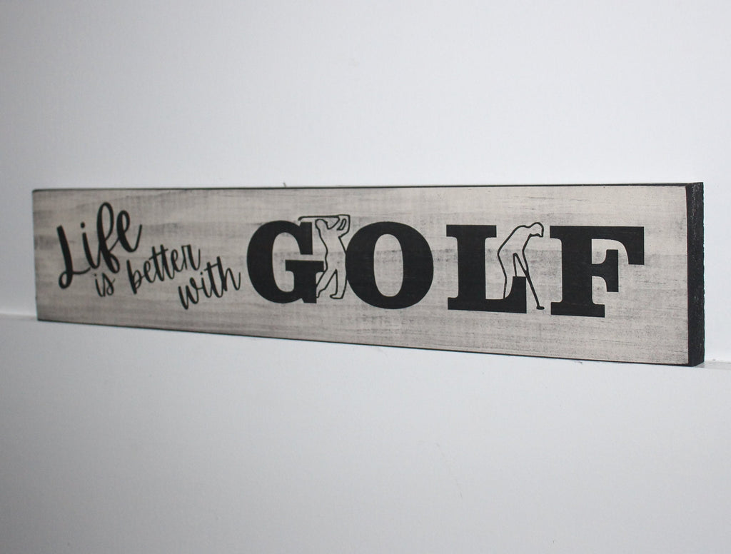 Golf Coat Rack with Hooks: Golfer Gift, Golf Room Decor