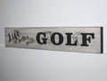 Golf Coat Rack with Hooks: Golfer Gift, Golf Room Decor