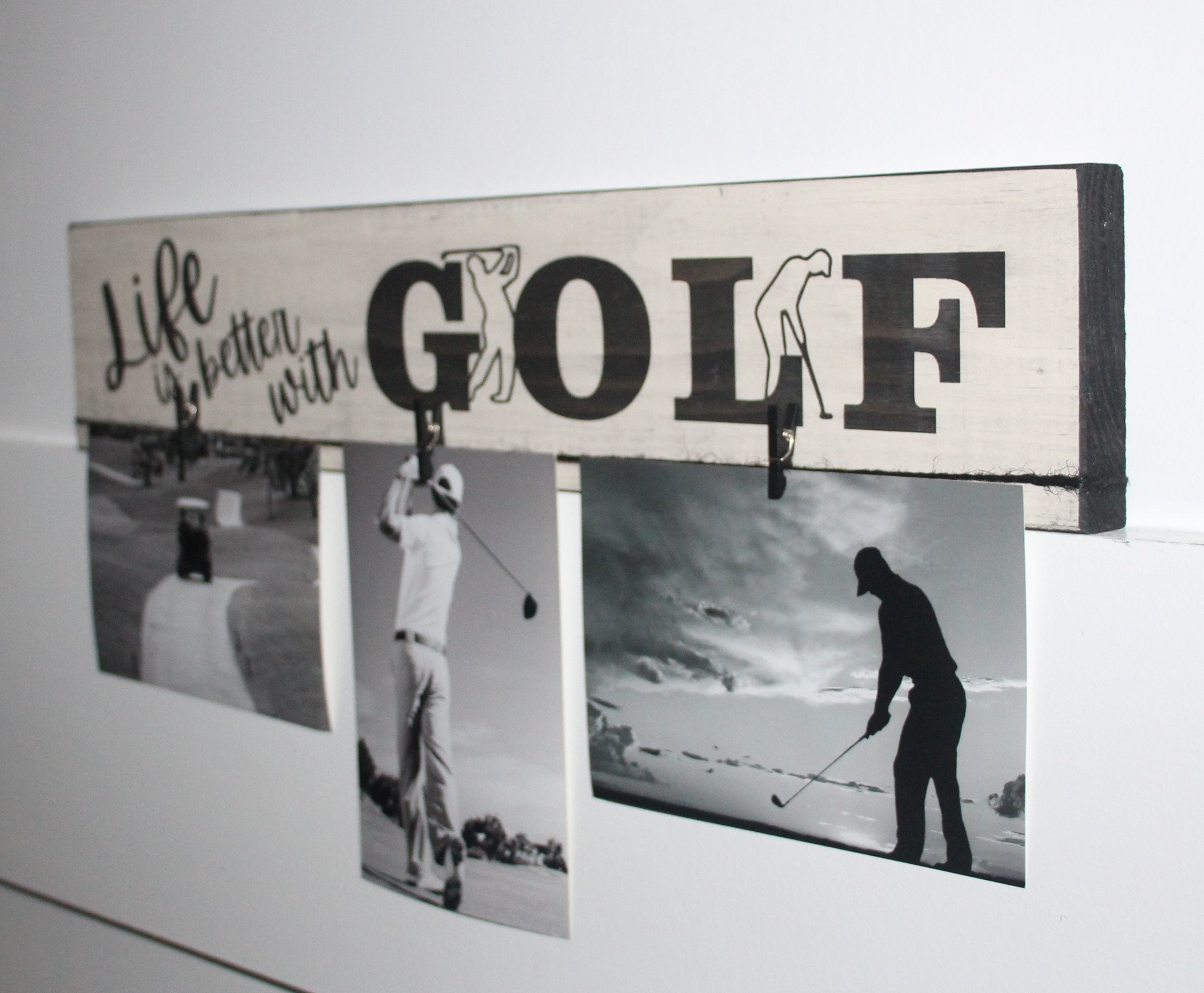 Golf Decor: "Life is Better with Golf" Sign