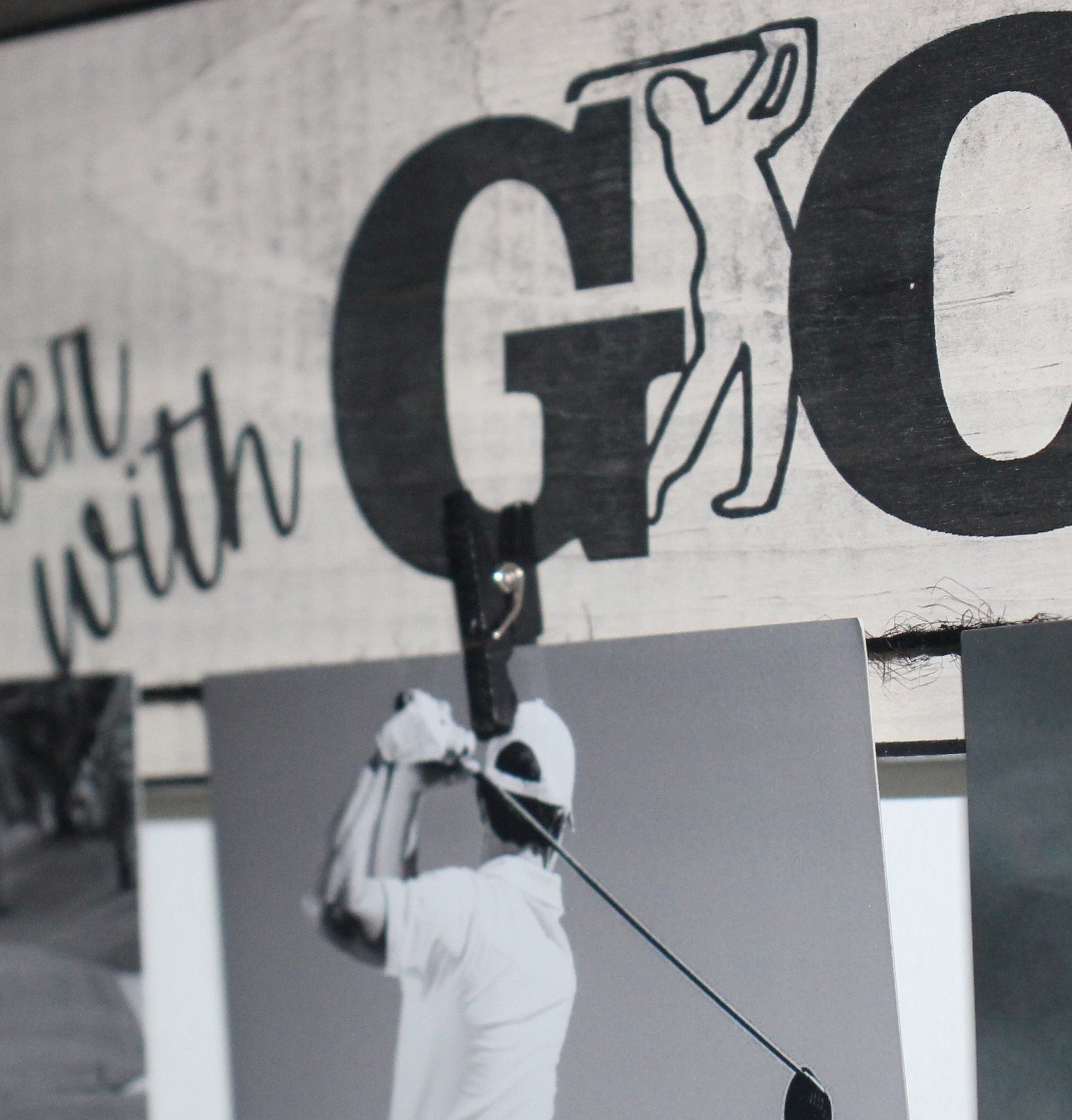 Golf Decor: "Life is Better with Golf" Sign