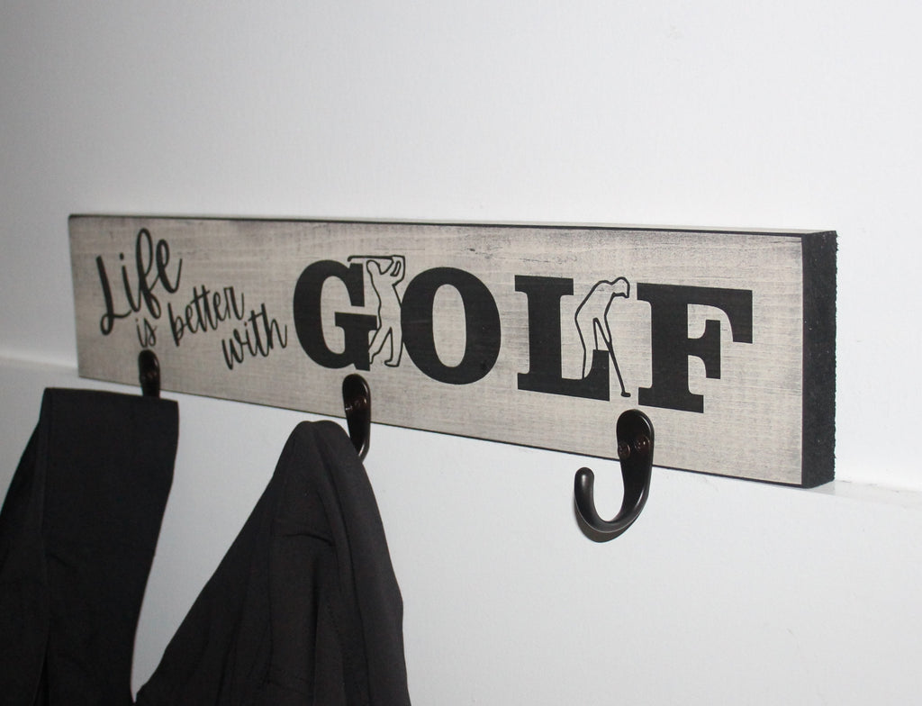 Golf Photo Display: Golfer Gift, Man Cave Decor