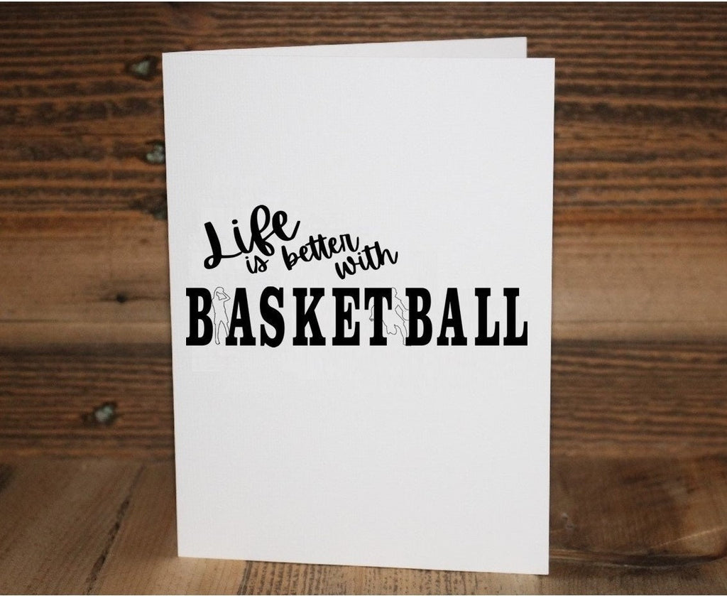 Basketball Team Manager Thank You Card: End of Season Gift
