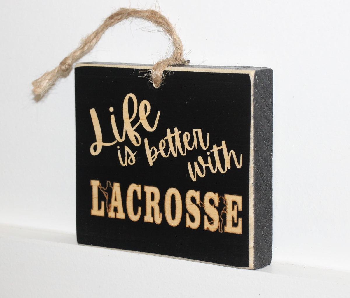 Lacrosse Ornament: Lacrosse Player, Fan, Coach Christmas Gift