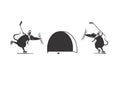 Hockey Mice Vinyl Decal: Laptop, Wall, Tournament Bag