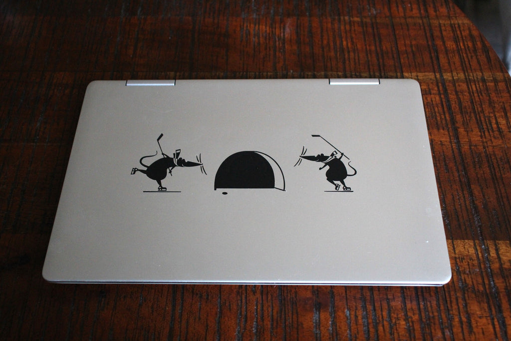 Hockey Laptop Decal: Fun Gift for Hockey Player