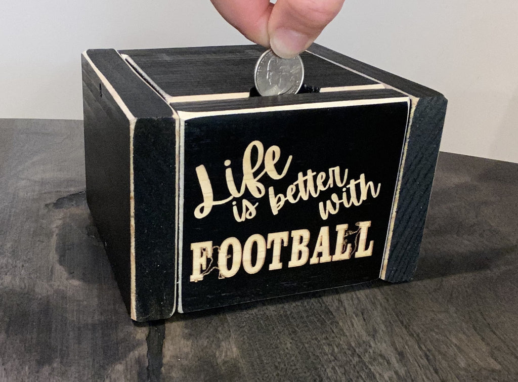 Football Ornament: Football Player, Fan, Coach Christmas Gift