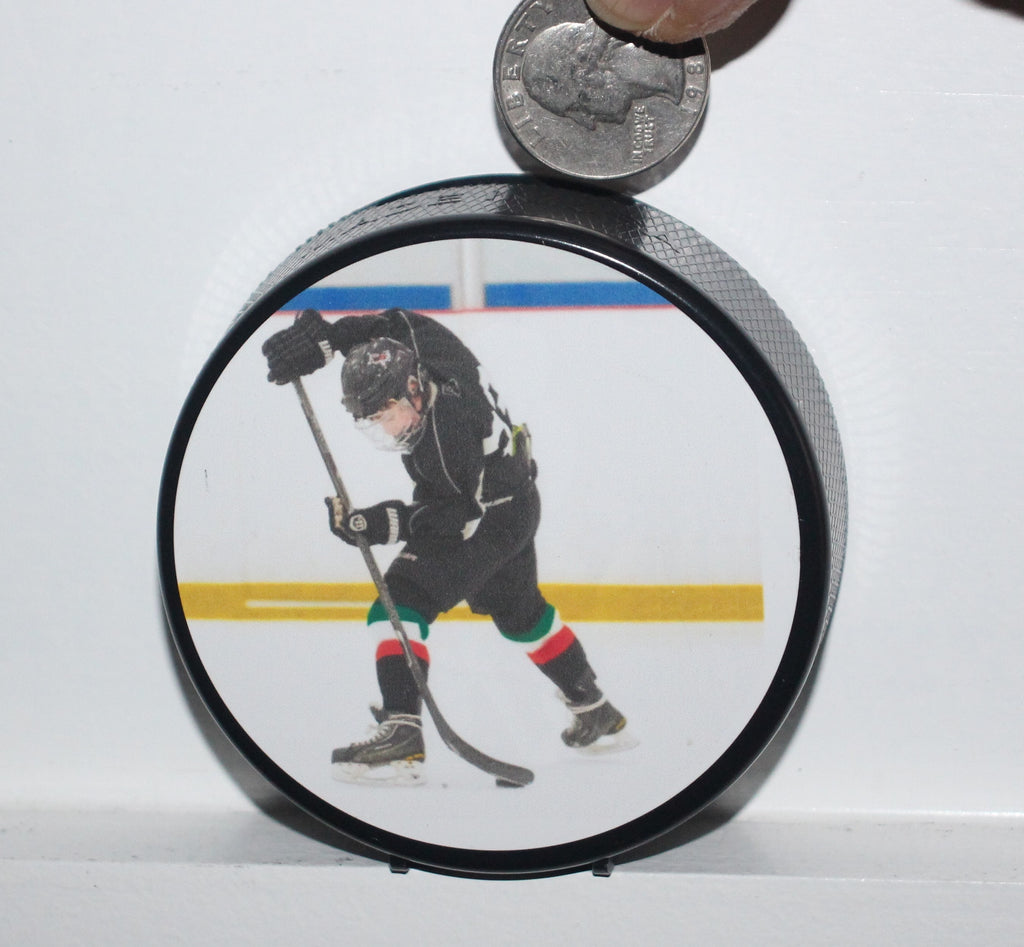 Hockey Puck Bank: Hockey Gift, Party Favor