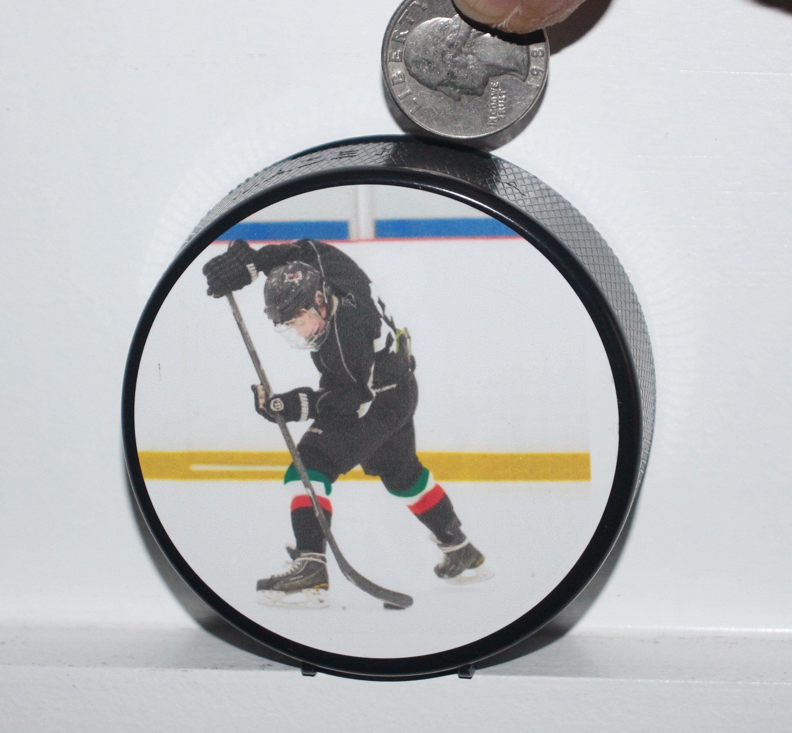 Hockey Puck Bank: Hockey Gift, Party Favor