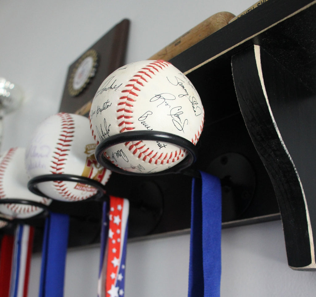 Baseball Display Shelf: Trophy & Memorabilia Holder