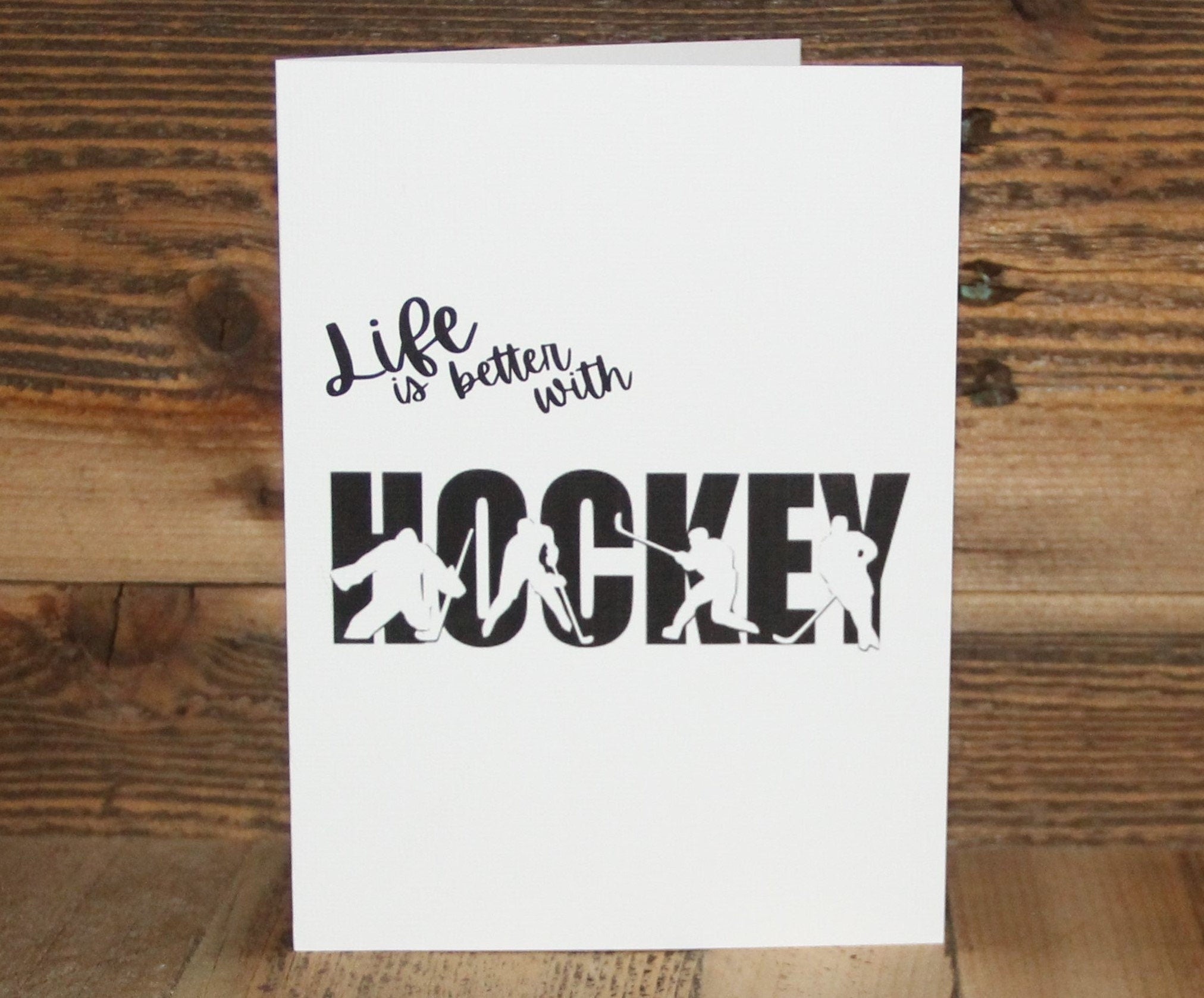 Hockey Coach Thank You Card: End of Season Gift