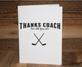 Hockey Team Mom Thank You Card: End of Season Gift