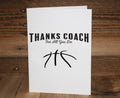 Basketball Team Mom Thank You Card