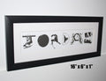 Personalized Hockey Girl Photo Frame: Custom Hockey Room Decor