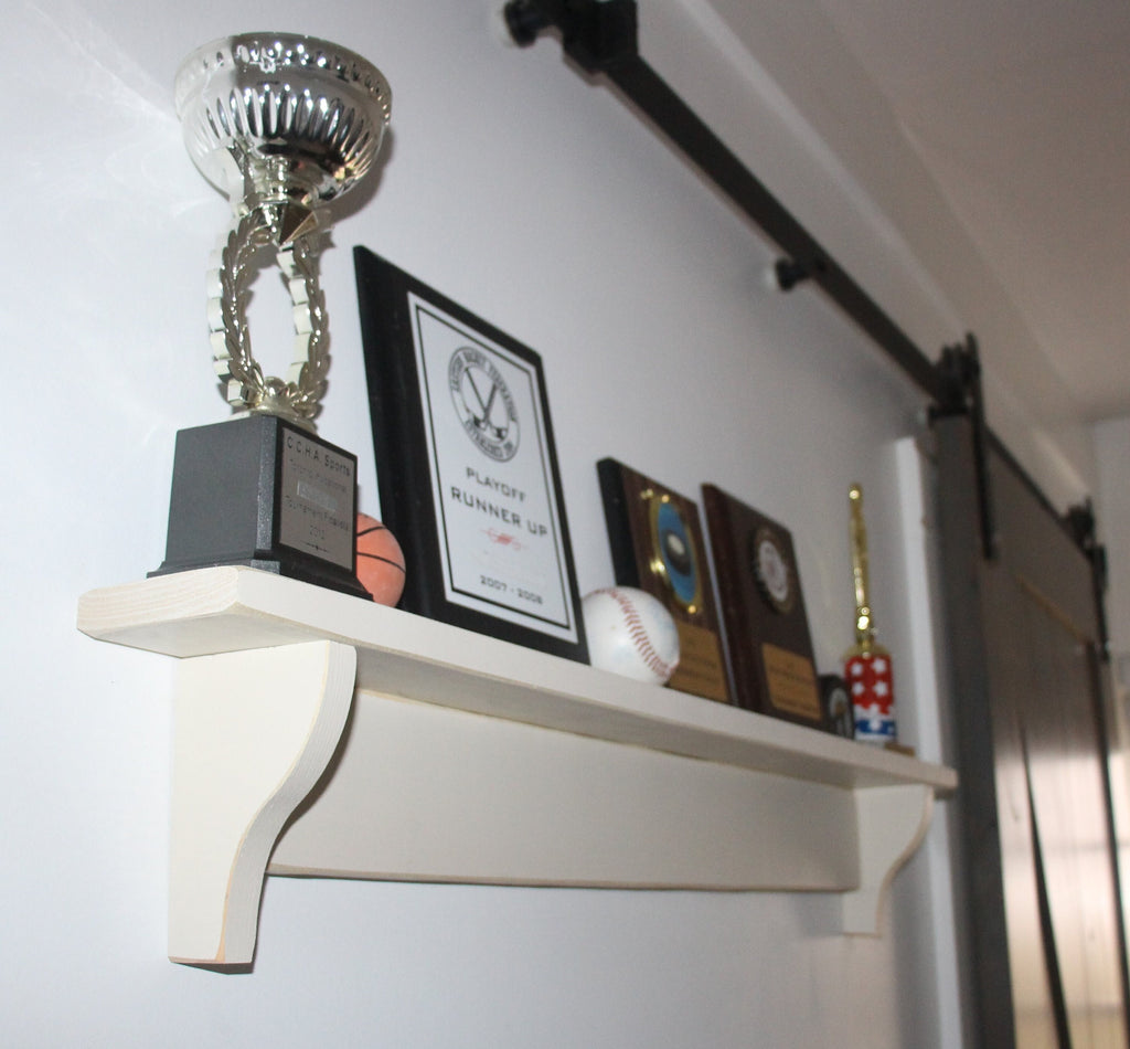 Sports Trophy Shelf: Athlete Wall Decor, Trophy, Memorabilia Display