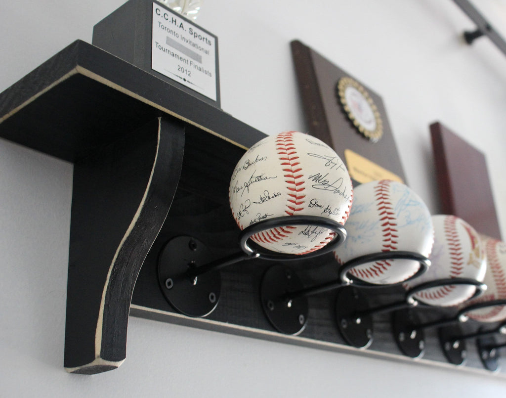 Baseball Display Shelf, Trophy & Memorabilia Holder