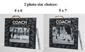 Personalized Coach Photo Frame: Team Signing Gift, Baseball, Lacrosse, Softball, Volleyball, Track