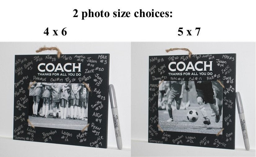 Personalized Team Mom Photo Frame: End of Season Sports Gift, Lacrosse, Baseball, Softball, Track