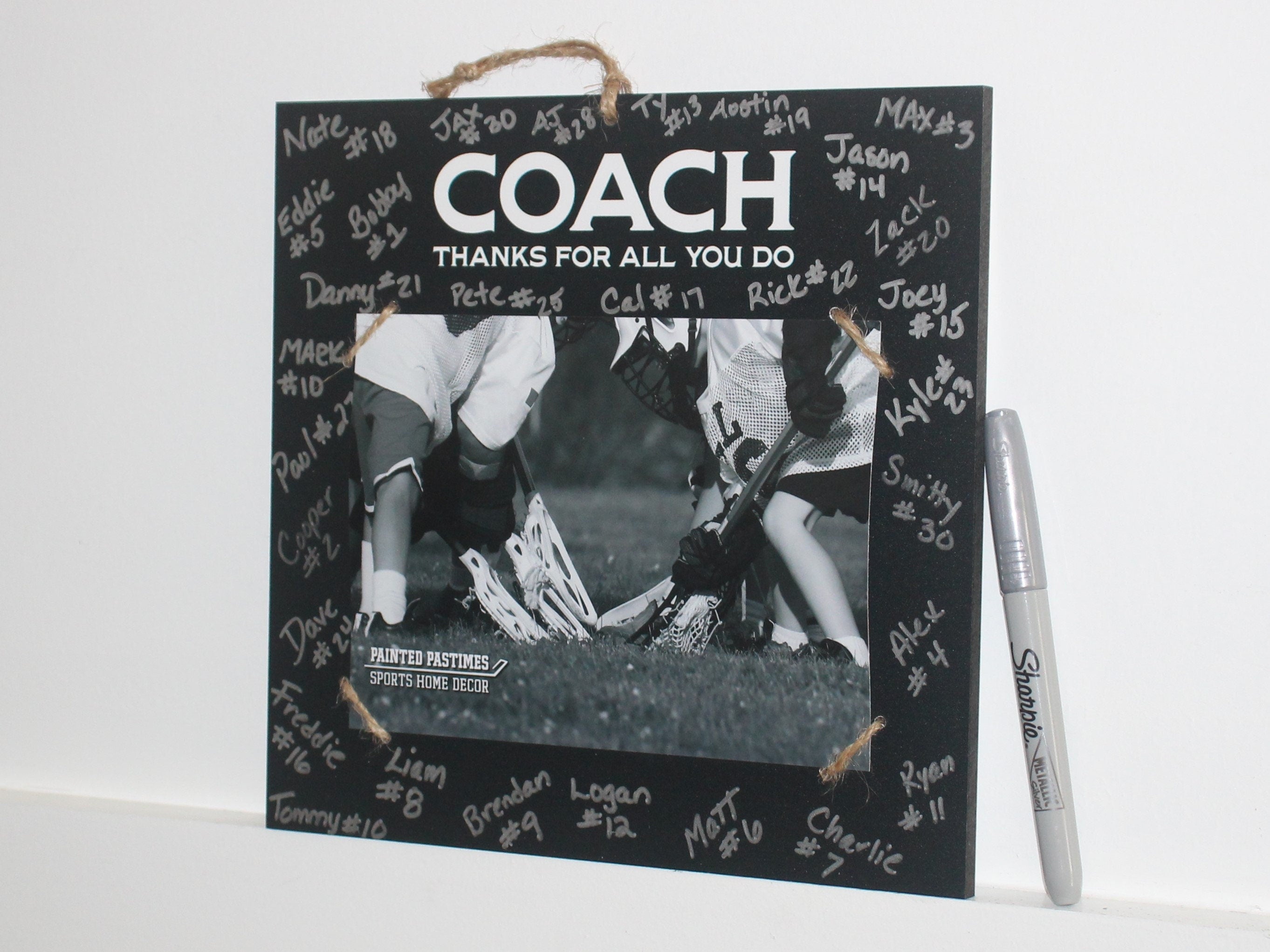 Team Manager Photo Frame: Team Signing Gift