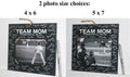 Personalized Team Mom Photo Display: Sports Gift