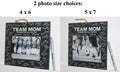 Personalized Team Mom Photo Frame: End of Season Sports Gift, Lacrosse, Baseball, Softball, Track