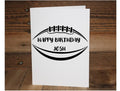 Personalized Football Birthday Card: Custom Name Gift