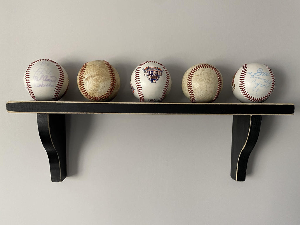 Wood Baseball Holder, Baseball Display Rack