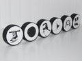 Personalized Hockey Name Sign: Hockey Puck Room Decor