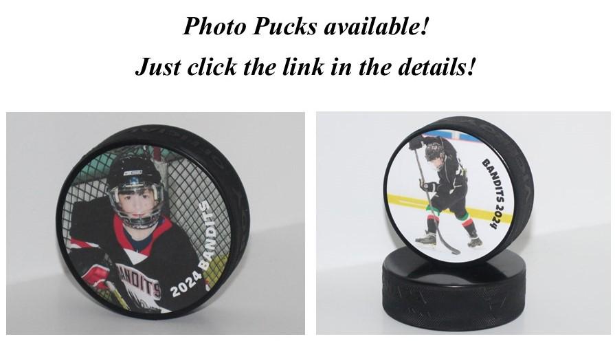 Hockey Puck Display Shelf: Trophy, Medal, Stick Holder