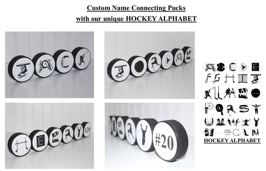 Hockey Puck Display Shelf: Trophy, Medal, Stick Holder