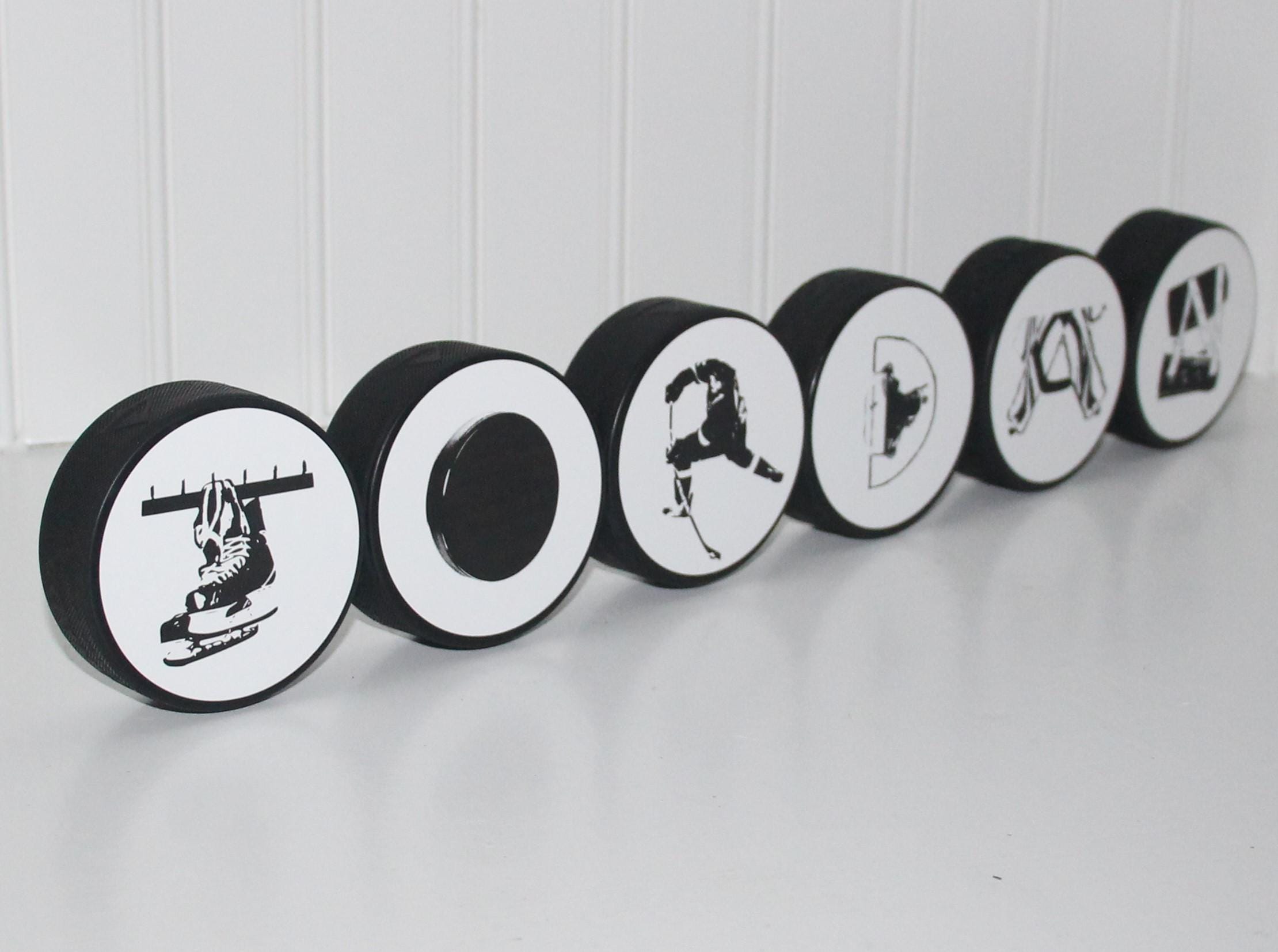 Personalized Hockey Name Photo Display: Hockey Player Gift